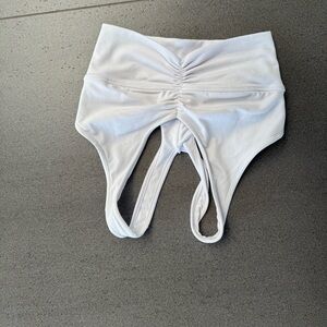 ALO Yoga White sports bra